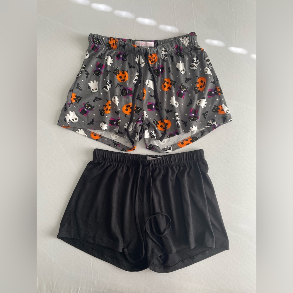 Pillow Talk Halloween Themed PJ Shorts Bundle